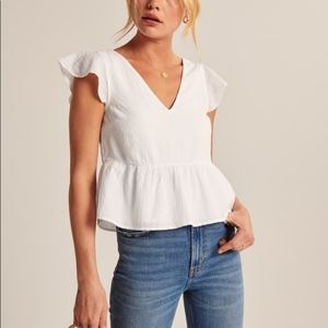 Abercrombie & Fitch White Top